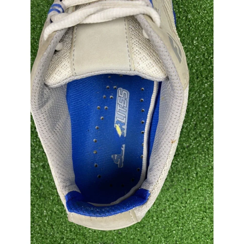 FootJoy Mens‎ 9 M SuperLites CT Spikeless Golf Shoes Sneakers White Blue 58135